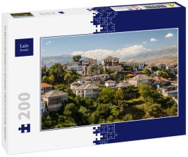 Lais Puzzle - Ein Blick auf die Altstadt von Gjirokaster, UNESCO-Kulturerbe, Albanien - 200 Teile