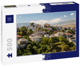 Lais Puzzle - Ein Blick auf die Altstadt von Gjirokaster, UNESCO-Kulturerbe, Albanien - 500 Teile