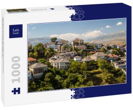 Lais Puzzle - Ein Blick auf die Altstadt von Gjirokaster, UNESCO-Kulturerbe, Albanien - 1.000 Teile