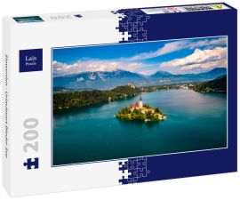 Lais Puzzle - Slowenien - Urlaubsort Bleder See - 200 Teile