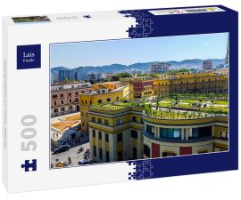 Lais Puzzle - Panoramablick auf Tirana, Albanien - 500 Teile