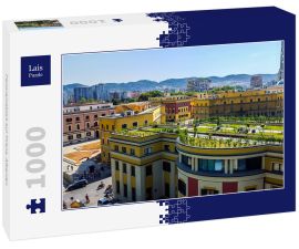 Lais Puzzle - Panoramablick auf Tirana, Albanien - 1.000 Teile