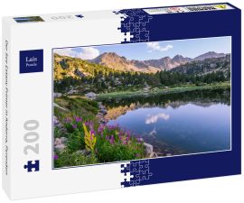 Lais Puzzle - Der See Estany Primer in Andorra, Pyrenäen - 200 Teile