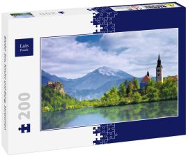 Lais Puzzle - Bleder See, Kirche und Burg, Slowenien - 200 Teile