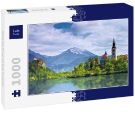 Lais Puzzle - Bleder See, Kirche und Burg, Slowenien - 1.000 Teile