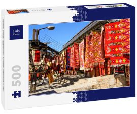 Lais Puzzle - Skopje, Nordmazedonien: Vintage-Teppiche in der Altstadt von Skopje - 500 Teile