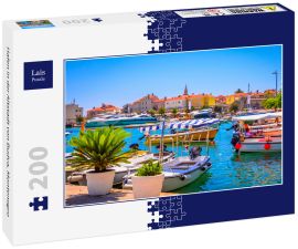 Lais Puzzle - Hafen in der Altstadt von Budva, Montenegro - 200 Teile
