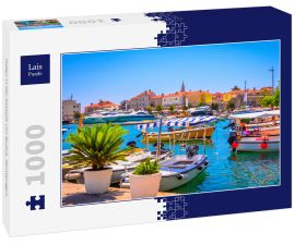 Lais Puzzle - Hafen in der Altstadt von Budva, Montenegro - 1.000 Teile
