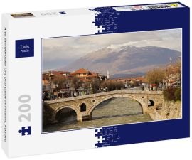 Lais Puzzle - Alte Steinbrücke Ura und Gurit in Prizren, Kosovo - 200 Teile