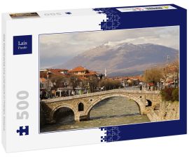 Lais Puzzle - Alte Steinbrücke Ura und Gurit in Prizren, Kosovo - 500 Teile