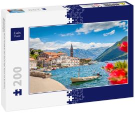 Lais Puzzle - Historische Stadt Perast an der Bucht von Kotor im Sommer, Montenegro - 200 Teile