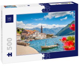Lais Puzzle - Historische Stadt Perast an der Bucht von Kotor im Sommer, Montenegro - 500 Teile