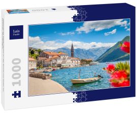 Lais Puzzle - Historische Stadt Perast an der Bucht von Kotor im Sommer, Montenegro - 1.000 Teile