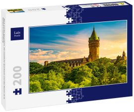 Lais Puzzle - Blick auf das Spuerkees, die staatliche Sparkasse und das Musee de la banque in Luxemburg - 200 Teile