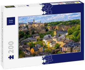 Lais Puzzle - Luxemburg Stadt, Blick auf die Altstadt und den Grund - 200 Teile