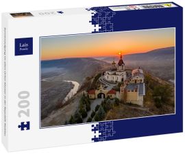 Lais Puzzle - Sonnenaufgang im alten Orhei-Kloster in der Republik Moldau - 200 Teile
