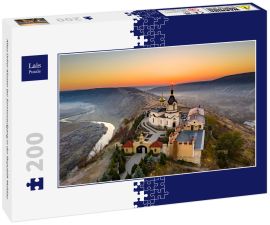 Lais Puzzle - Altes Orhei-Kloster bei Sonnenaufgang in der Republik Moldau - 200 Teile