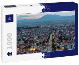Lais Puzzle - Schöne Prizren, Kosovo Stadtbild nach Sonnenuntergang - 1.000 Teile
