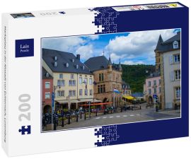 Lais Puzzle - Marktplatz in der Altstadt von Echternach, Luxemburg - 200 Teile