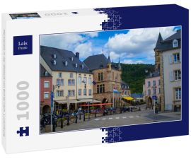 Lais Puzzle - Marktplatz in der Altstadt von Echternach, Luxemburg - 1.000 Teile
