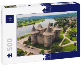 Lais Puzzle - Luftaufnahme der mittelalterlichen Festung in Soroca, Republik Moldau. - 500 Teile