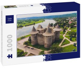 Lais Puzzle - Luftaufnahme der mittelalterlichen Festung in Soroca, Republik Moldau. - 1.000 Teile