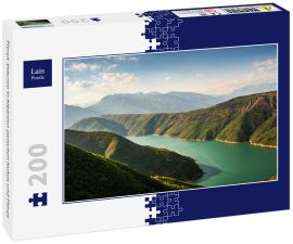 Lais Puzzle - Fierza-Stausee in Albanien zwischen Kukes und Fierze - 200 Teile