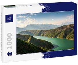 Lais Puzzle - Fierza-Stausee in Albanien zwischen Kukes und Fierze - 1.000 Teile
