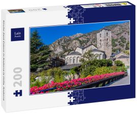 Lais Puzzle - Kirche Sant Esteve in Andorra la Vella, Andorra - 200 Teile