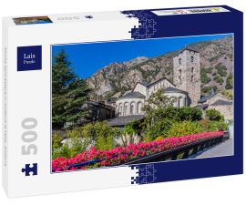 Lais Puzzle - Kirche Sant Esteve in Andorra la Vella, Andorra - 500 Teile