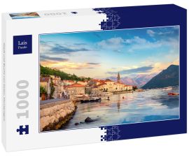 Lais Puzzle - Stadt und Bucht von Kotor, Montenegro - 1.000 Teile