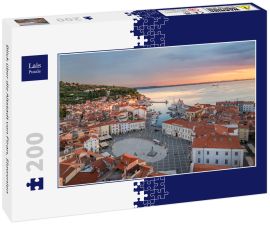 Lais Puzzle - Blick über die Altstadt von Piran, Slowenien - 200 Teile