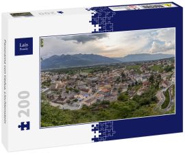 Lais Puzzle - Panorama von Vaduz, Liechtenstein - 200 Teile