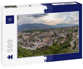 Lais Puzzle - Panorama von Vaduz, Liechtenstein - 500 Teile