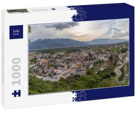 Lais Puzzle - Panorama von Vaduz, Liechtenstein - 1.000 Teile