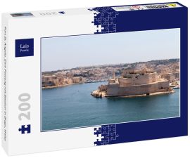 Lais Puzzle - Fort St. Angelo. Eine Festung mit Bastion in Birgu, Malta - 200 Teile