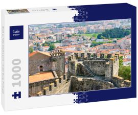 Lais Puzzle - Blick auf die Stadt Leiria mit der Burg, Portugal - 1.000 Teile