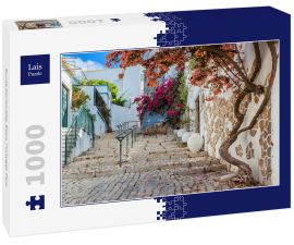 Lais Puzzle - Bunte Dorfstraße, Estoi, Portugal, Faro - 1.000 Teile