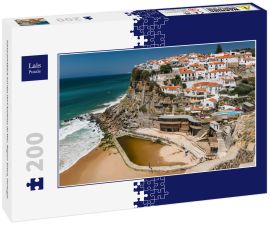 Lais Puzzle - Panoramablick auf das Dorf Azehnas do Mar, Region Sintra, Portugal - 200 Teile