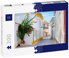Lais Puzzle - Straße in Faro, Algarve, Portugal - 200 Teile