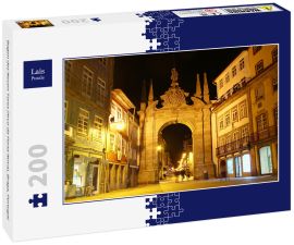 Lais Puzzle - Bogen des Neuen Tores (Arco da Porta Nova), Braga, Portugal - 200 Teile