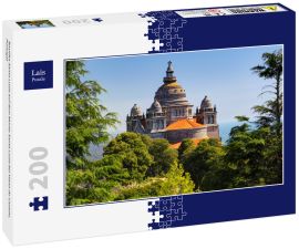 Lais Puzzle - Basilika Santa Luzia auf dem Monte Santa Luzia bei Viana do Castelo, Portugal - 200 Teile
