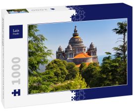 Lais Puzzle - Basilika Santa Luzia auf dem Monte Santa Luzia bei Viana do Castelo, Portugal - 1.000 Teile