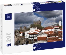 Lais Puzzle - Burg und Häuser in der Festung von Braganca, Tras os Montes, Portugal - 200 Teile