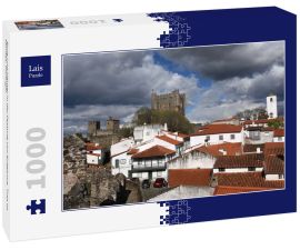 Lais Puzzle - Burg und Häuser in der Festung von Braganca, Tras os Montes, Portugal - 1.000 Teile