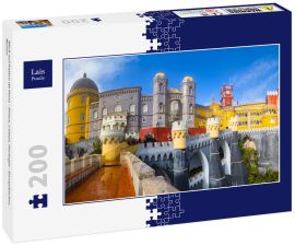 Lais Puzzle - Blick auf Palace da Pena - Sintra, Lisboa, Portugal - Europäisches Reisen - 200 Teile