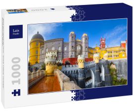 Lais Puzzle - Blick auf Palace da Pena - Sintra, Lisboa, Portugal - Europäisches Reisen - 1.000 Teile