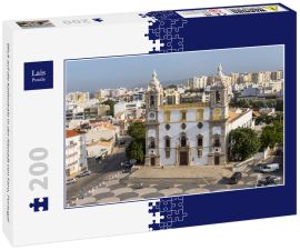 Lais Puzzle - Blick auf die Kathedrale in der Altstadt von Faro, Portugal - 200 Teile