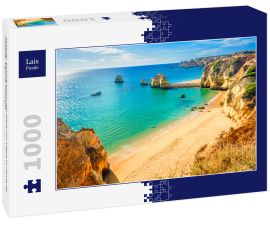 Lais Puzzle - Schöner Sandstrand in der Nähe von Lagos in Panta da Piedade, Algarve, Portugal - 1.000 Teile