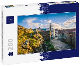 Lais Puzzle - Folgosinho ist ein mittelalterliches traditionelles Dorf in den Ausläufern der Serra da Estrela. Gouveia, Portugal - 200 Teile